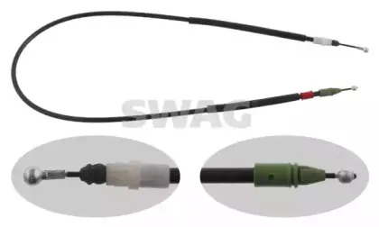 Трос, стояночная тормозная система SWAG купить